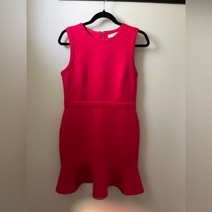 Loft scuba fabric dress